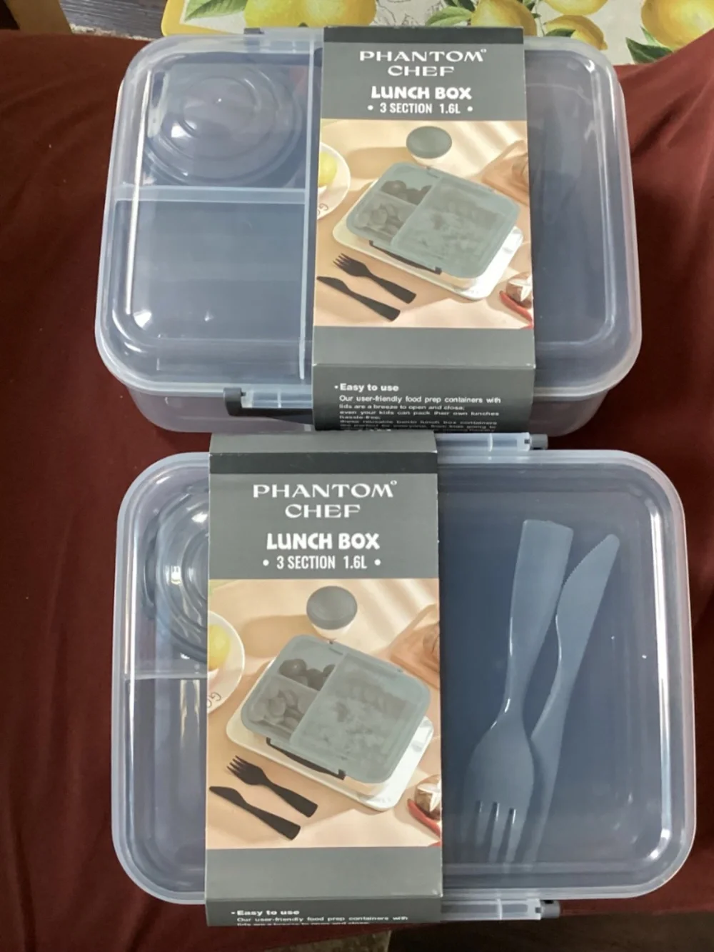 Phantom Chef lunch boxes bundle New